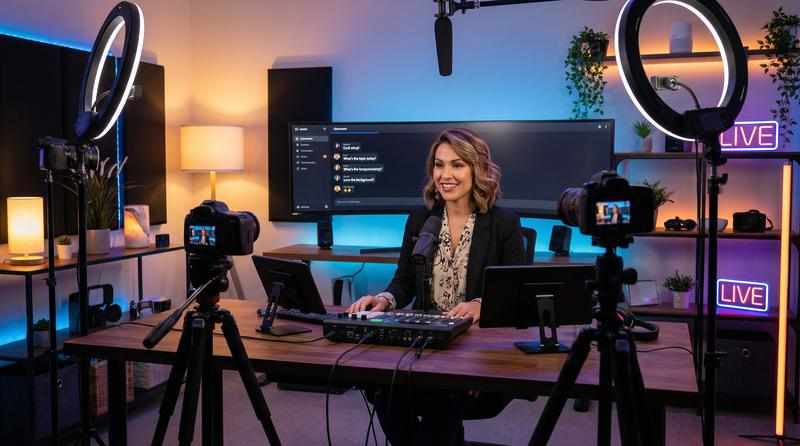 明星模特视频 - 直播间视频